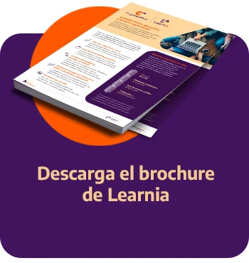 Descarga el brochure y descubre los beneficios de Learnia